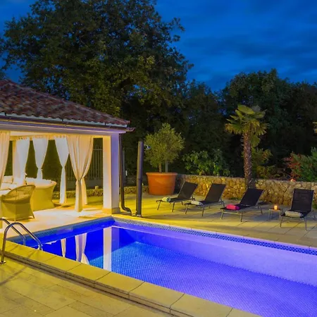 1 With Pool Krk By Guide Villa *