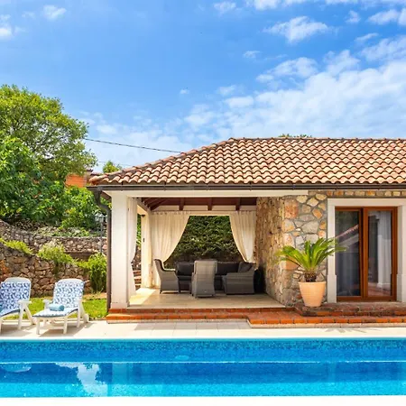 1 With Pool Krk By Guide Villa