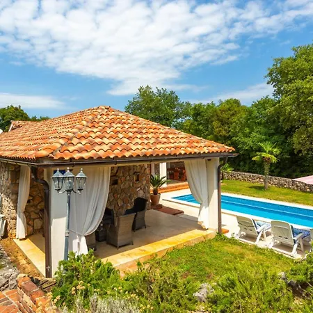 1 With Pool Krk By Guide Villa